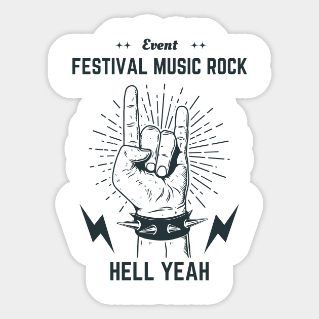 Hell Yeah Sticker by beha32